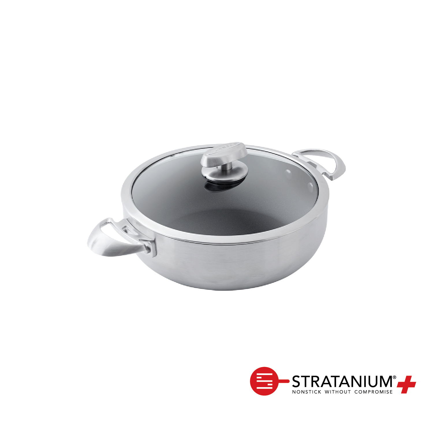 CS+ 26cm/3.7L Covered Braiser