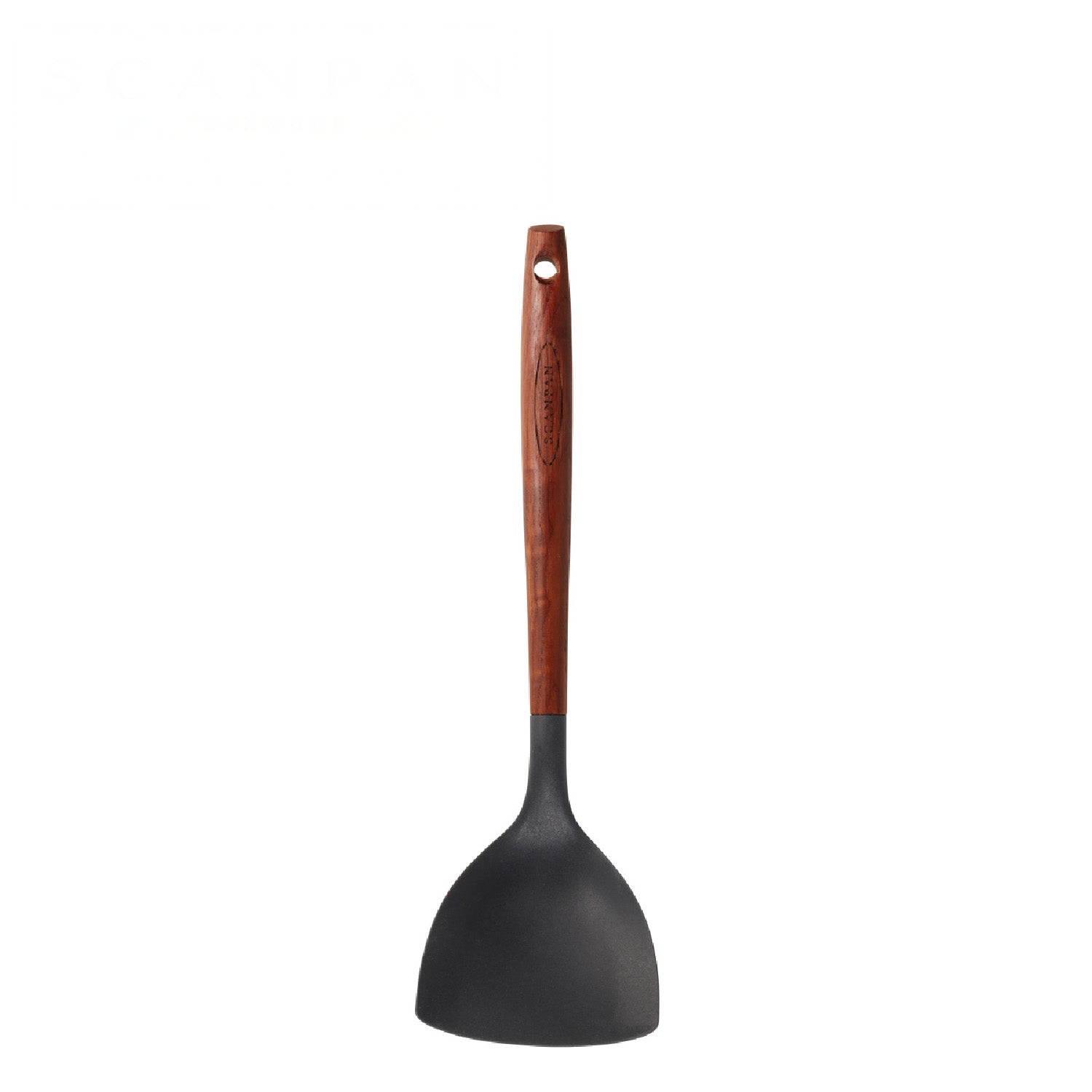 31cm Wok Turner, Silicone/Carbonized Ash