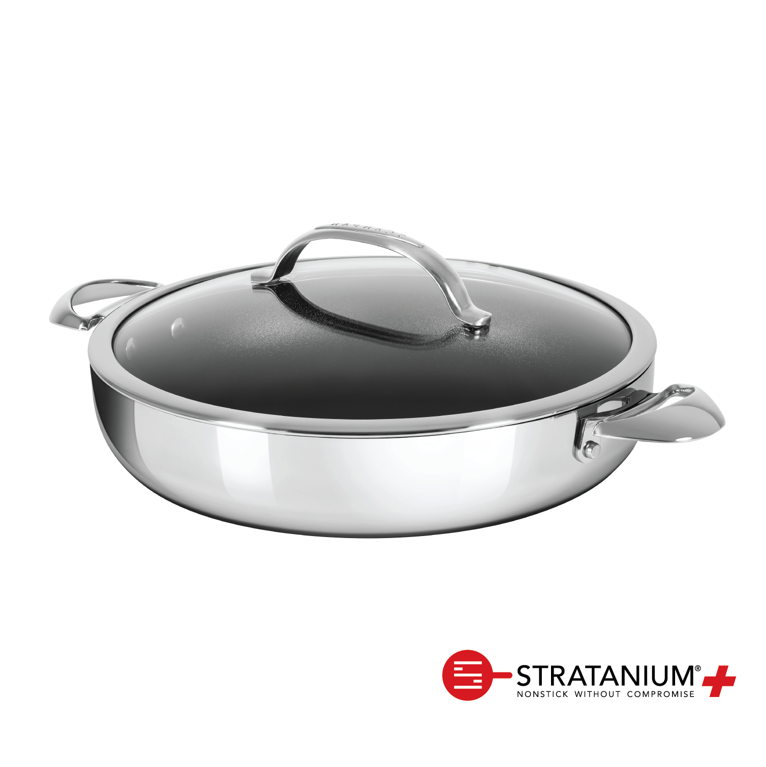HaptIQ 32cm/4.8L Covered Chef Pan