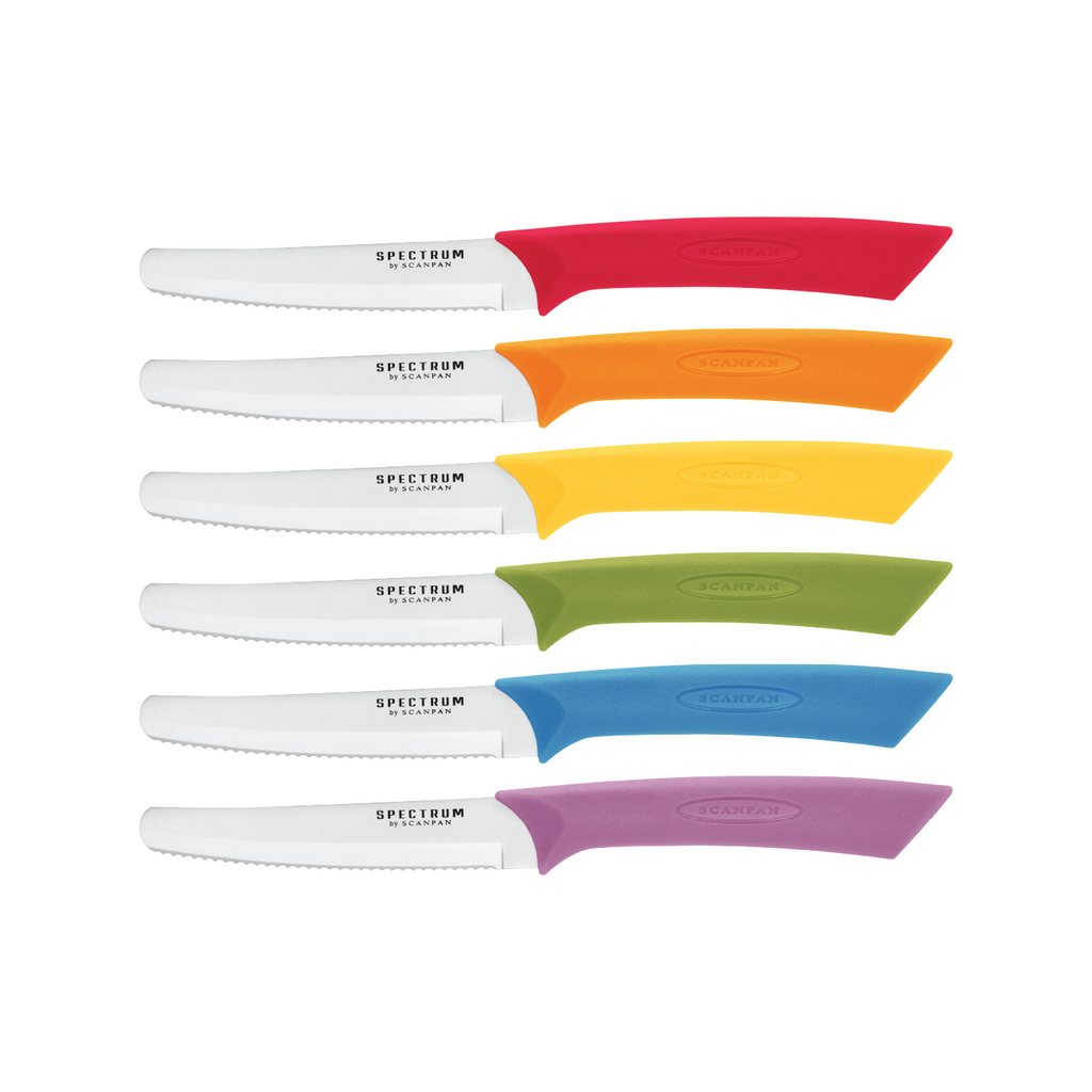 Spectrum by SCANPAN 6pc. Steak Knife Set