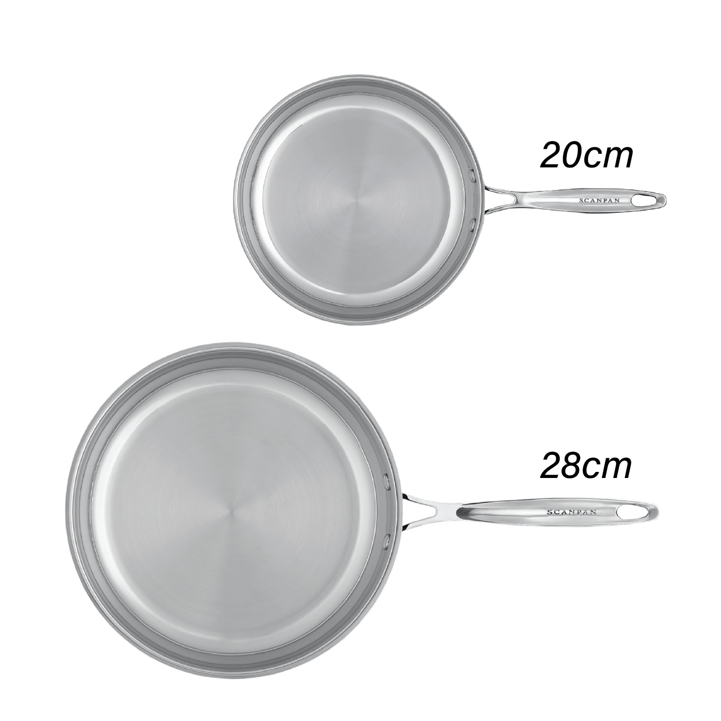 Impact 2pc Fry Pan Set
