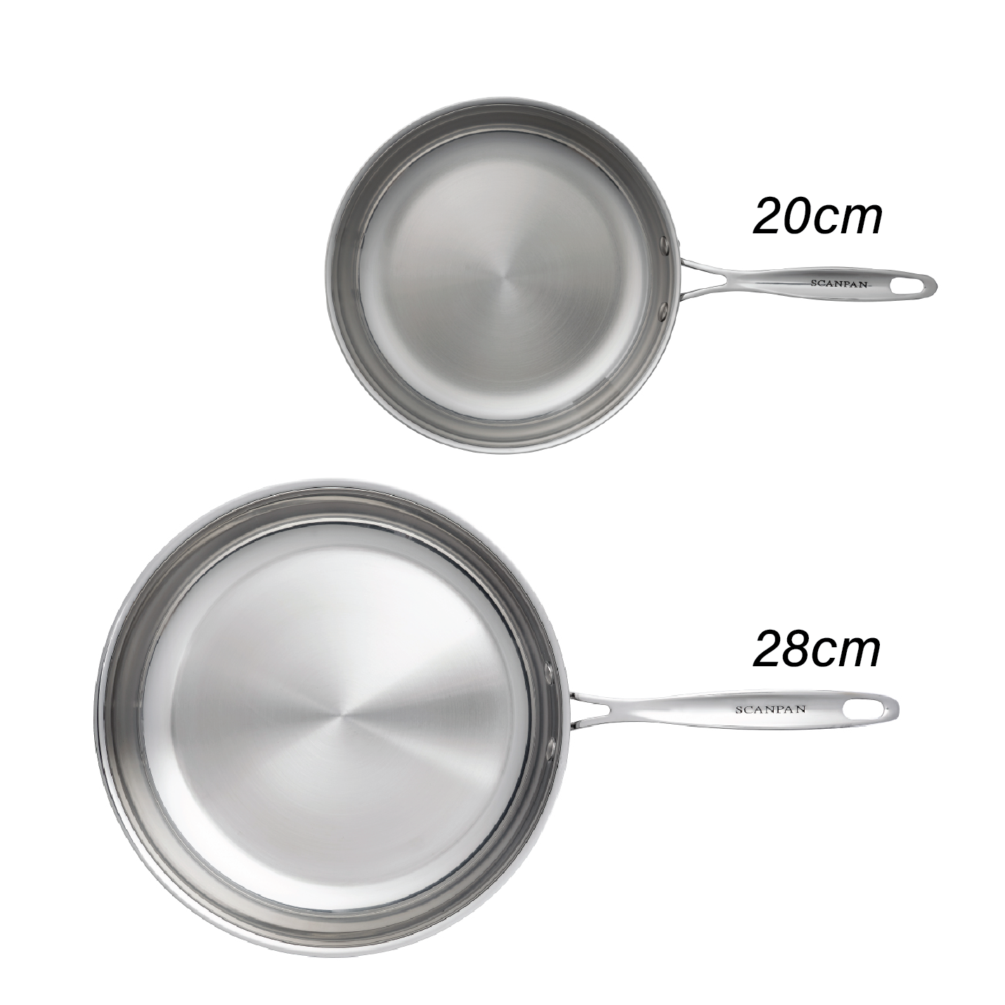 Fusion 5 2pc Fry Pan set
