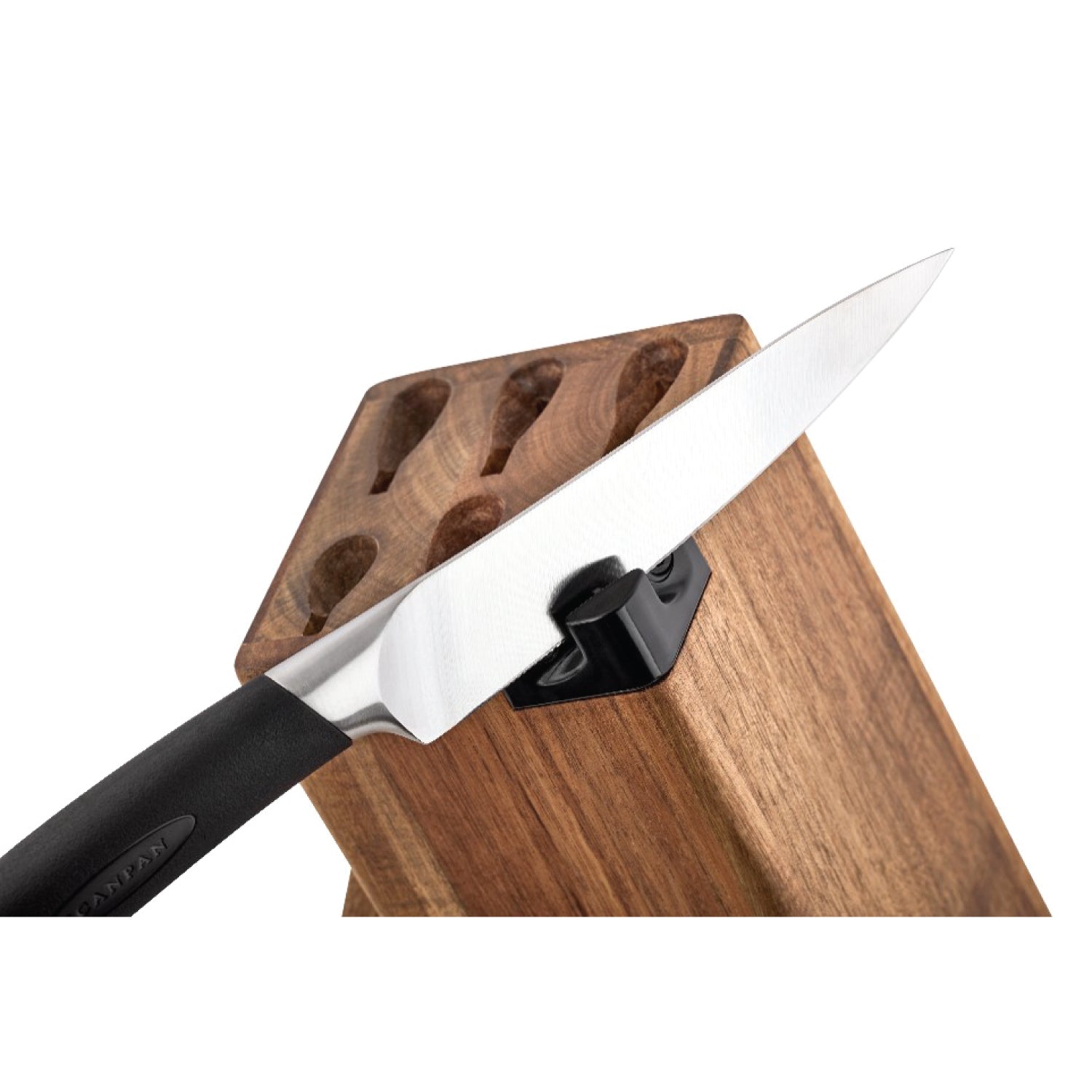 SAX 6pc. Knife Block Set with Sharpener