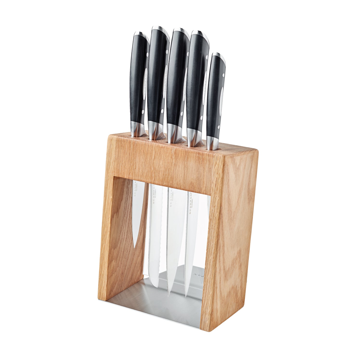 Classic 6pc. Kalø Oak Wood Block Set