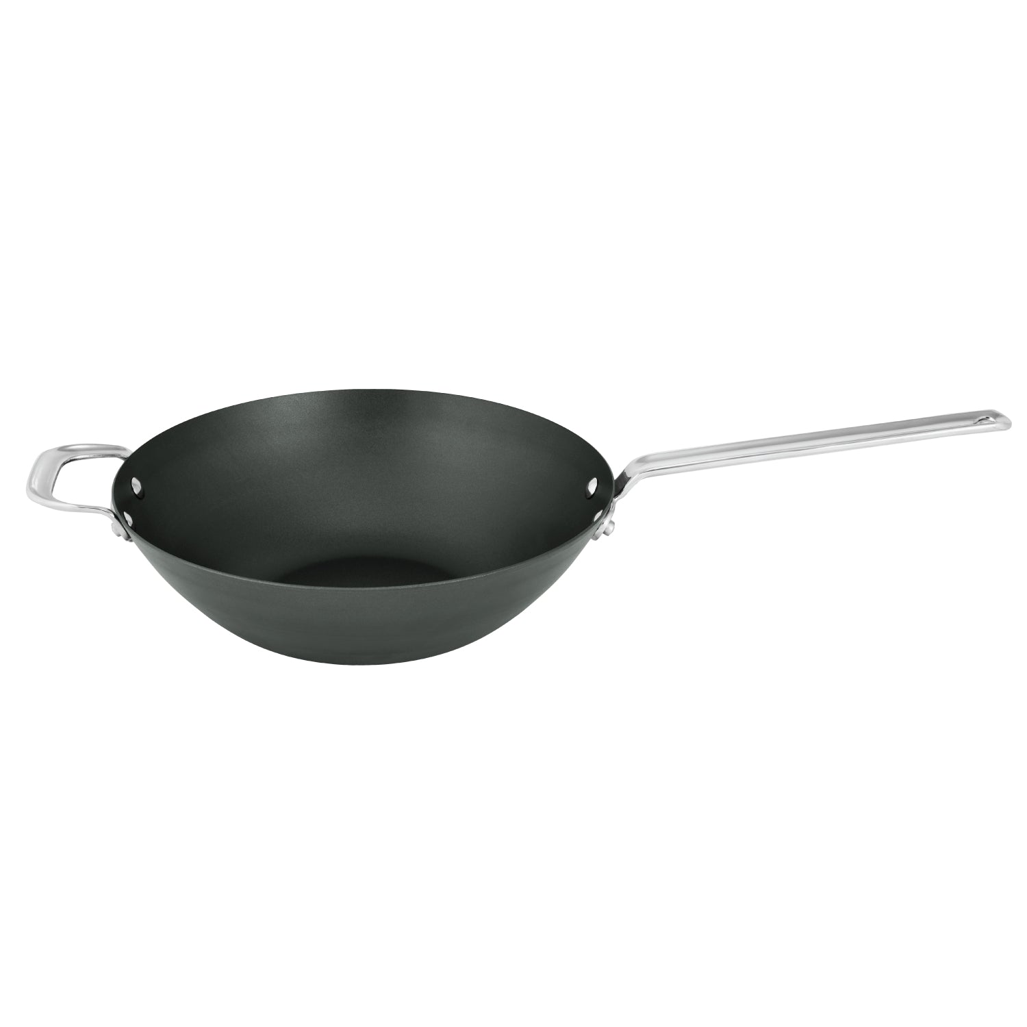 Black Iron 30cm Wok