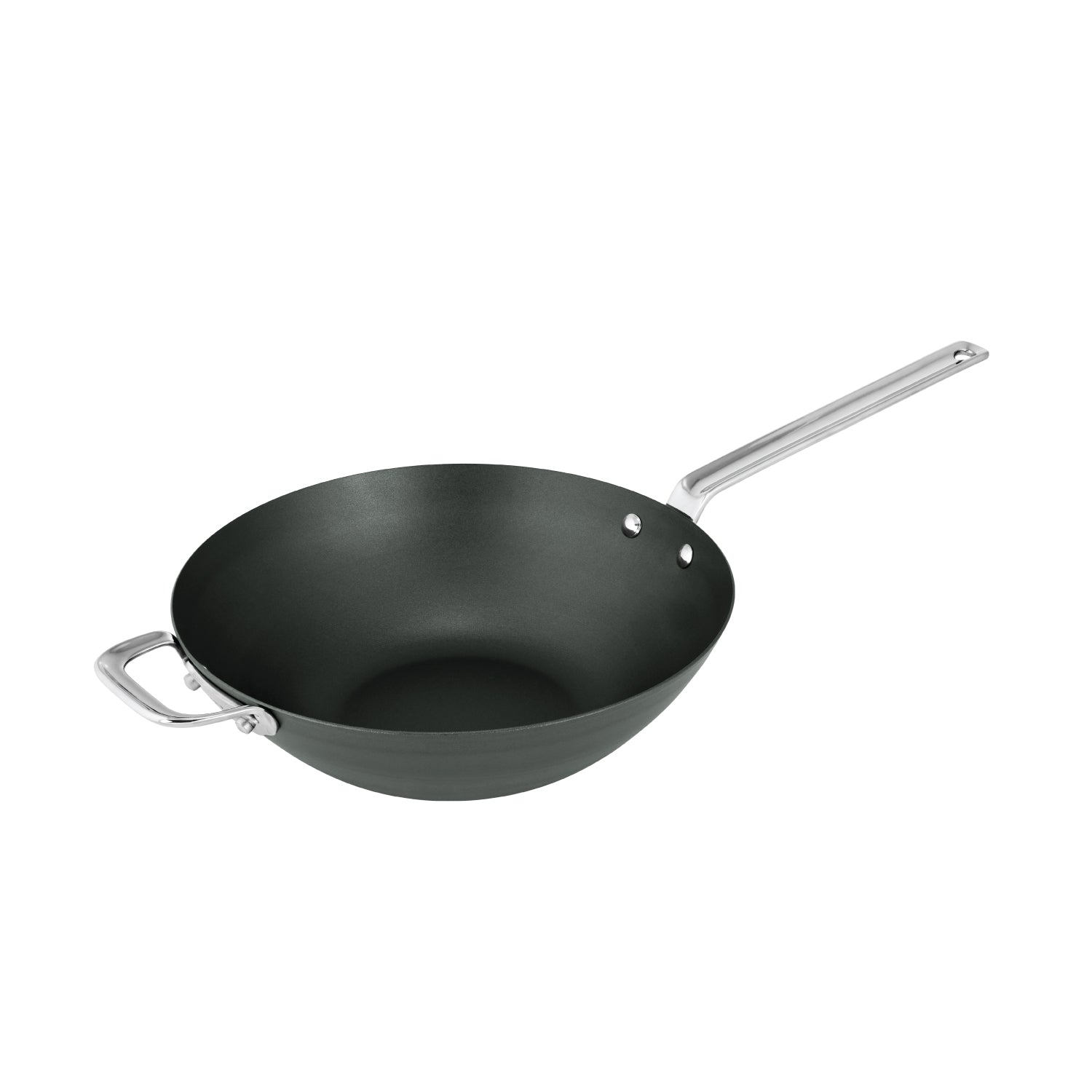 Black Iron 30cm Wok