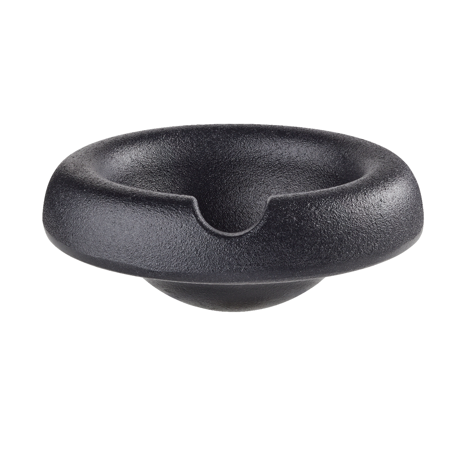 Maitre D' Cast Iron Mortar with Pestle - Iron/Oak