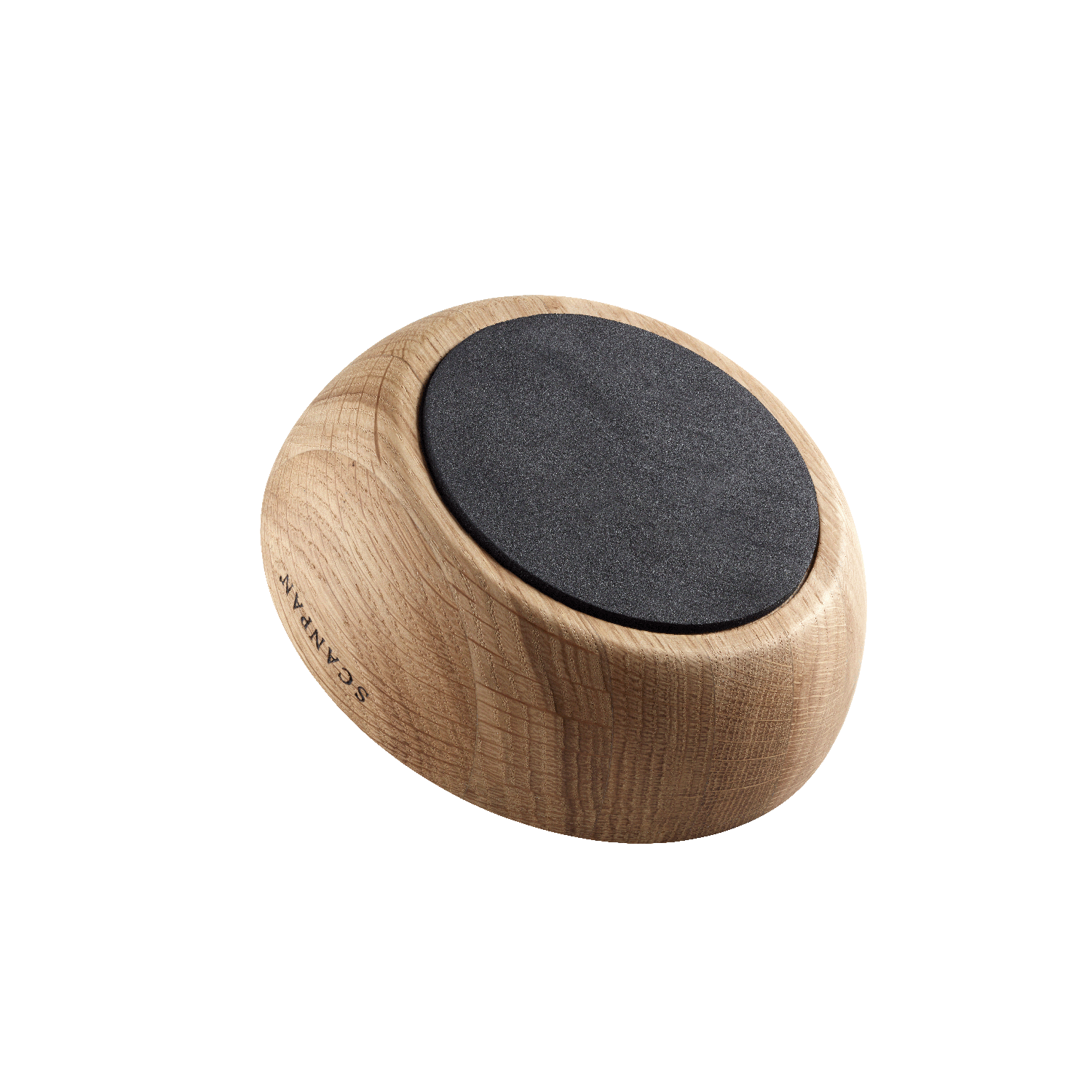 Maitre D' Cast Iron Mortar with Pestle - Iron/Oak